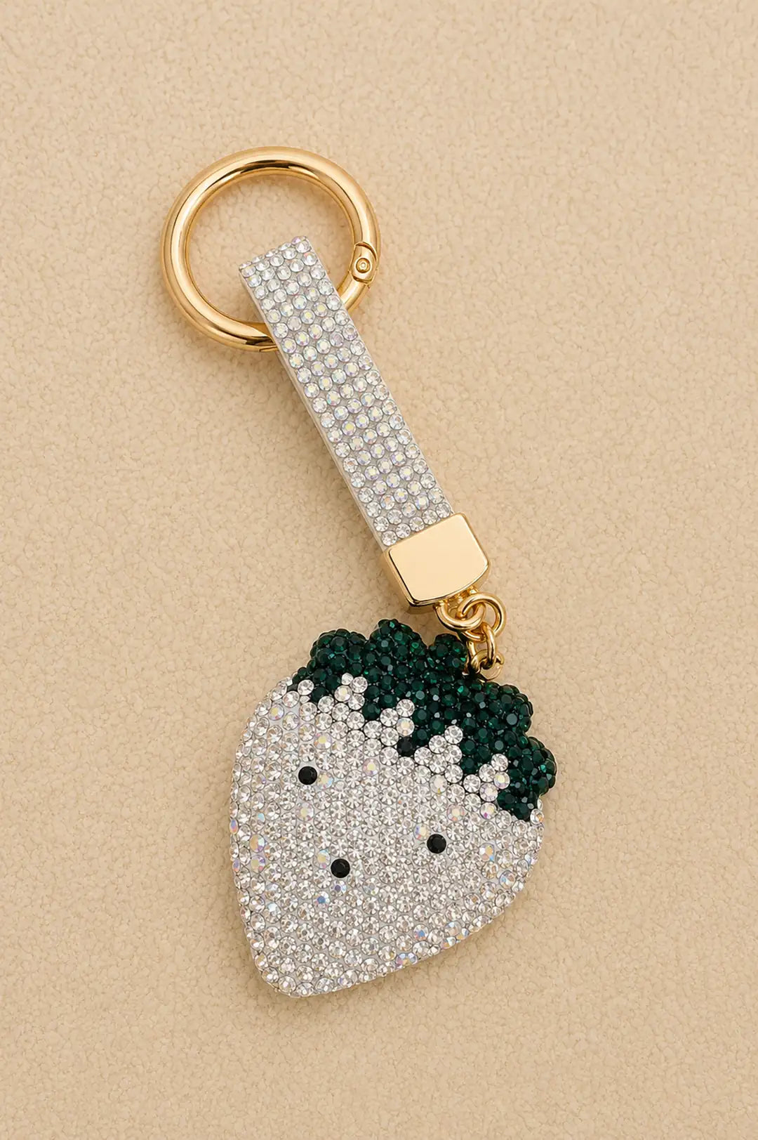 Taşlı Çilek Charm
