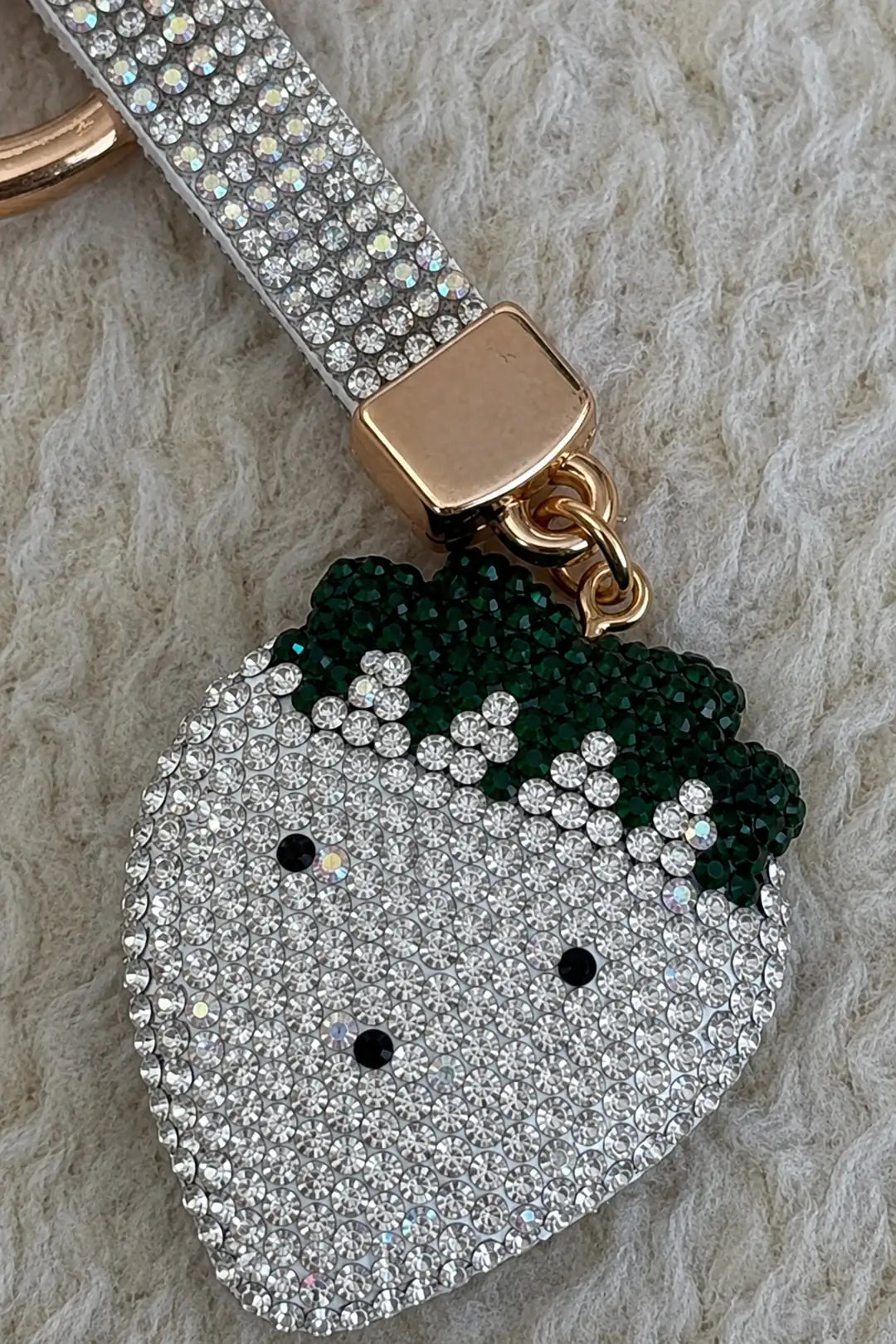 Taşlı Çilek Charm
